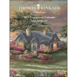 Thomas Kinkade Painter Scripture 2024 Engagement Planner