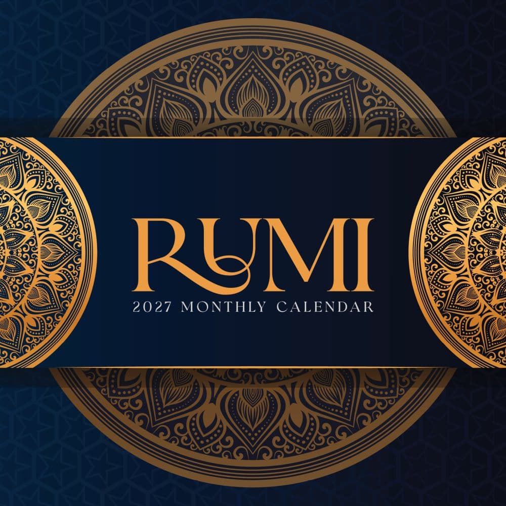 Rumi Eternal 2027 Wall Calendar Main Product Image