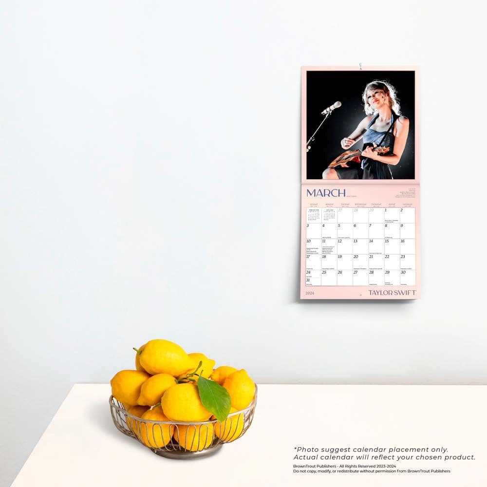 Taylor Swift 2024 Mini Wall Calendar