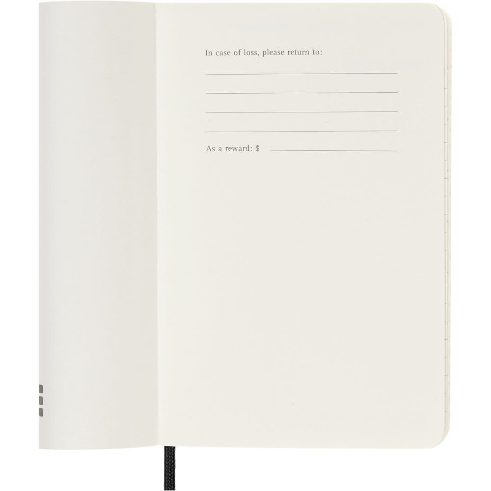 Moleskine Pocket Black Daily Soft Cover 2025 Planner Third Alternate Image