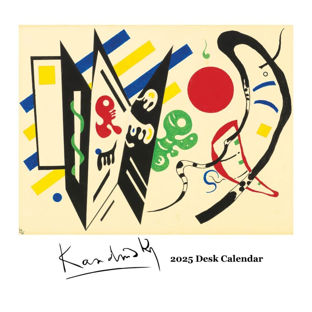 Kandinsky Square 2025 Wall Calendar