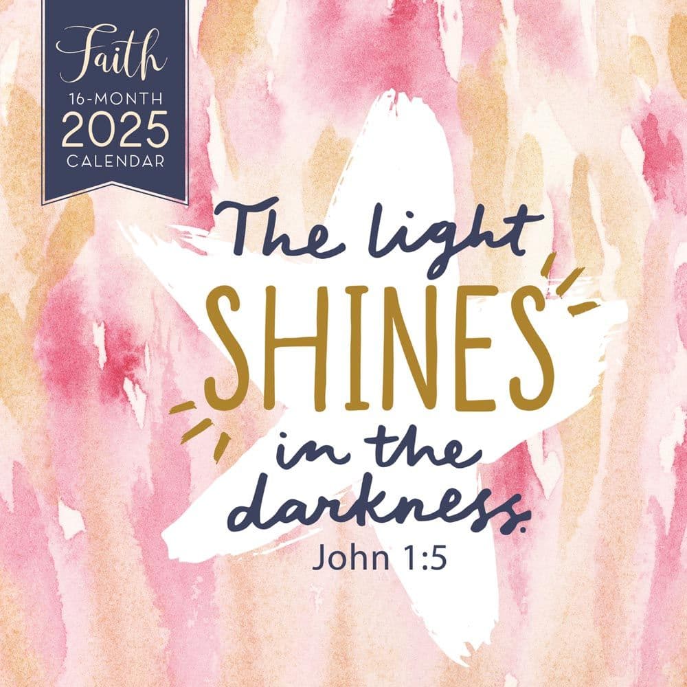 Faith 2025 Wall Calendar
