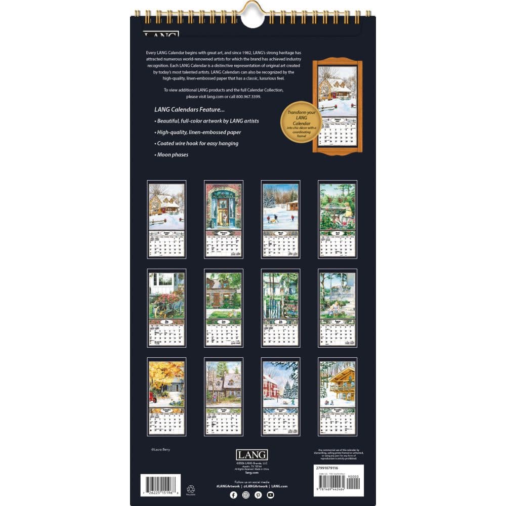 Country Welcome 2027 Vertical Wall Calendar by Laura Berry First Alternate Image