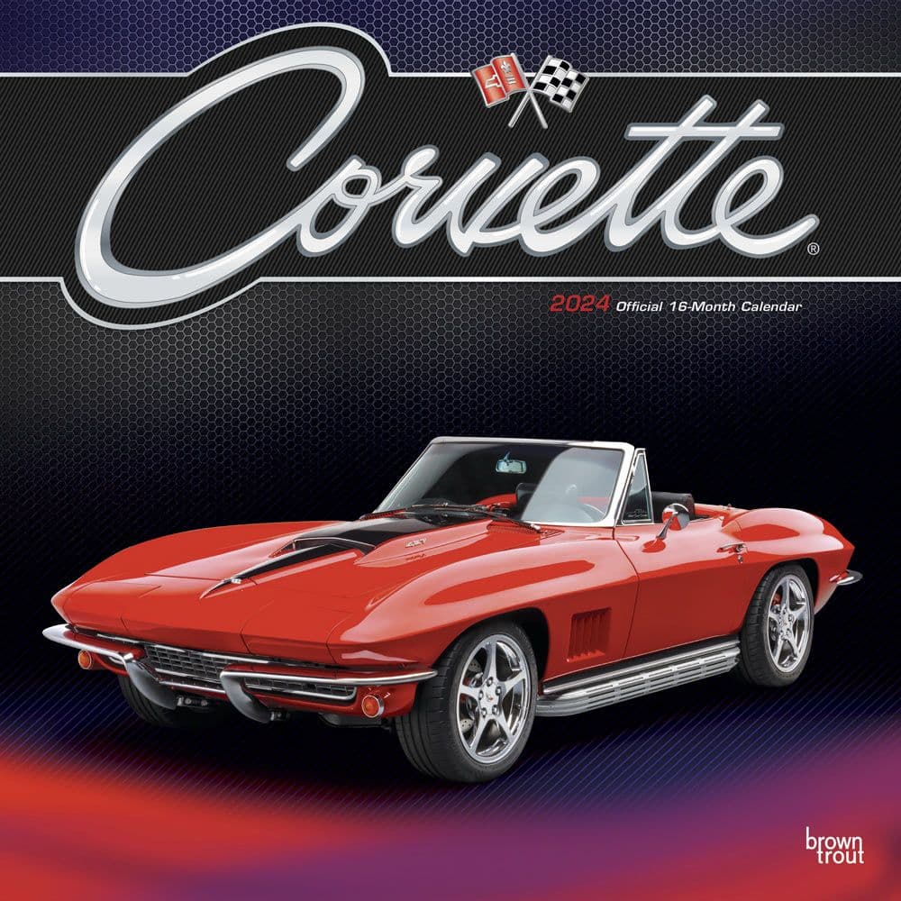 Corvette 2024 Wall Calendar