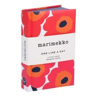 image Marimekko One Line a Day Memory Book - Red Main Product Image