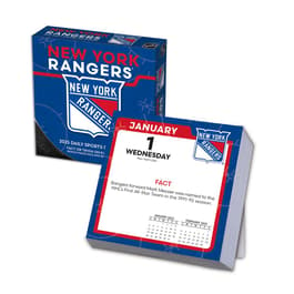 New York Rangers 2025 Desk Calendar