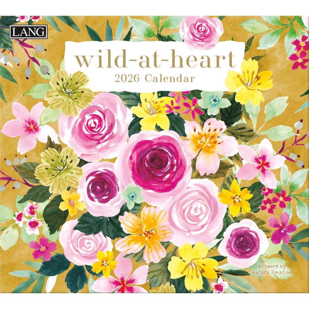 Wild at Heart 2026 Wall Calendar by Barbra Ignatiev Main Image