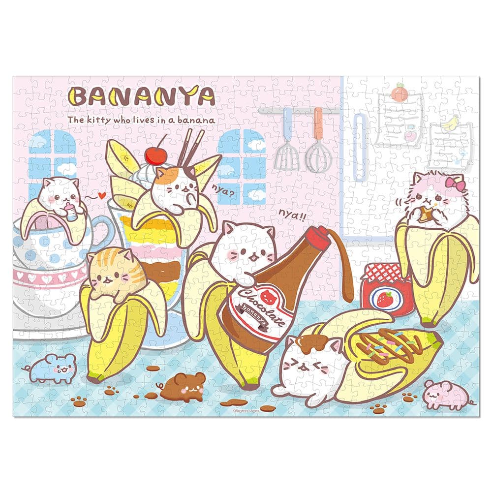 Bananya Sundae 500 Piece Puzzle First Alternate Image