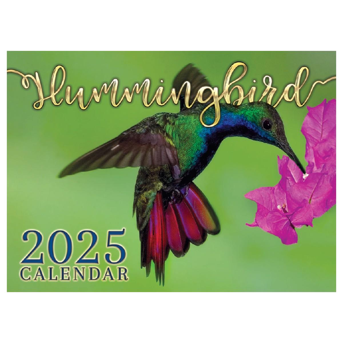 Hummingbirds 2025 Wall Calendar