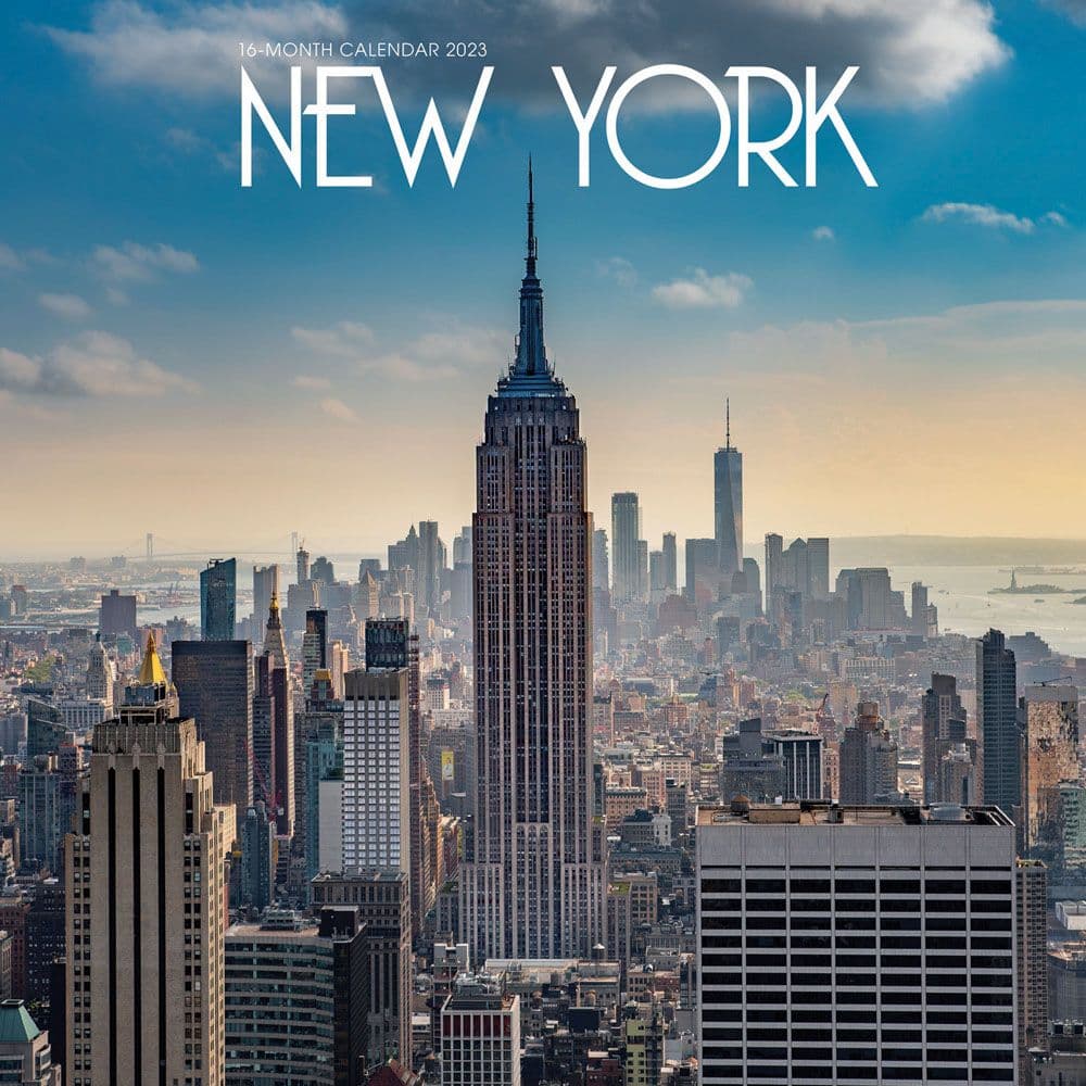New York 2023 Wall Calendar - Calendars.com