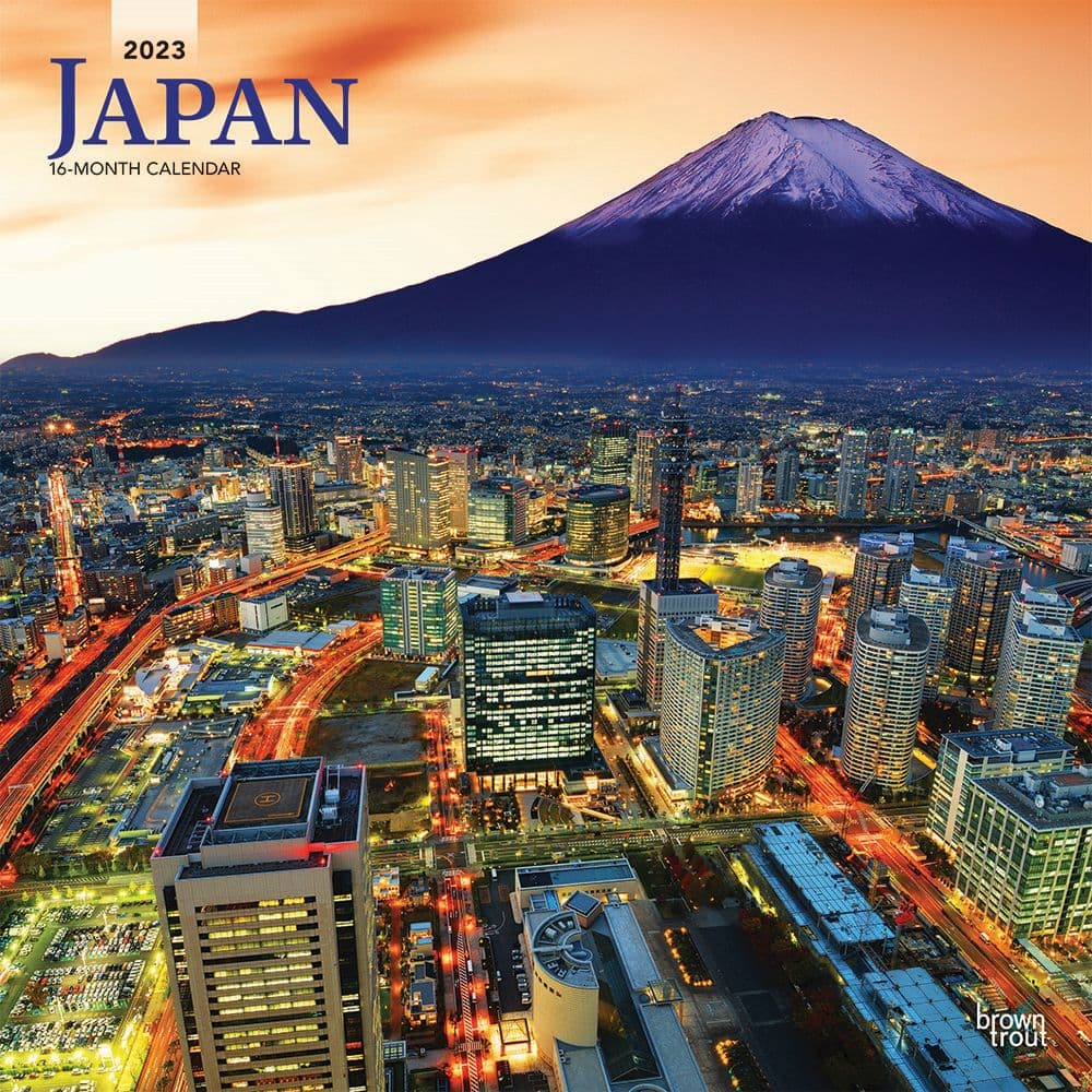 Japan 2023 Wall Calendar