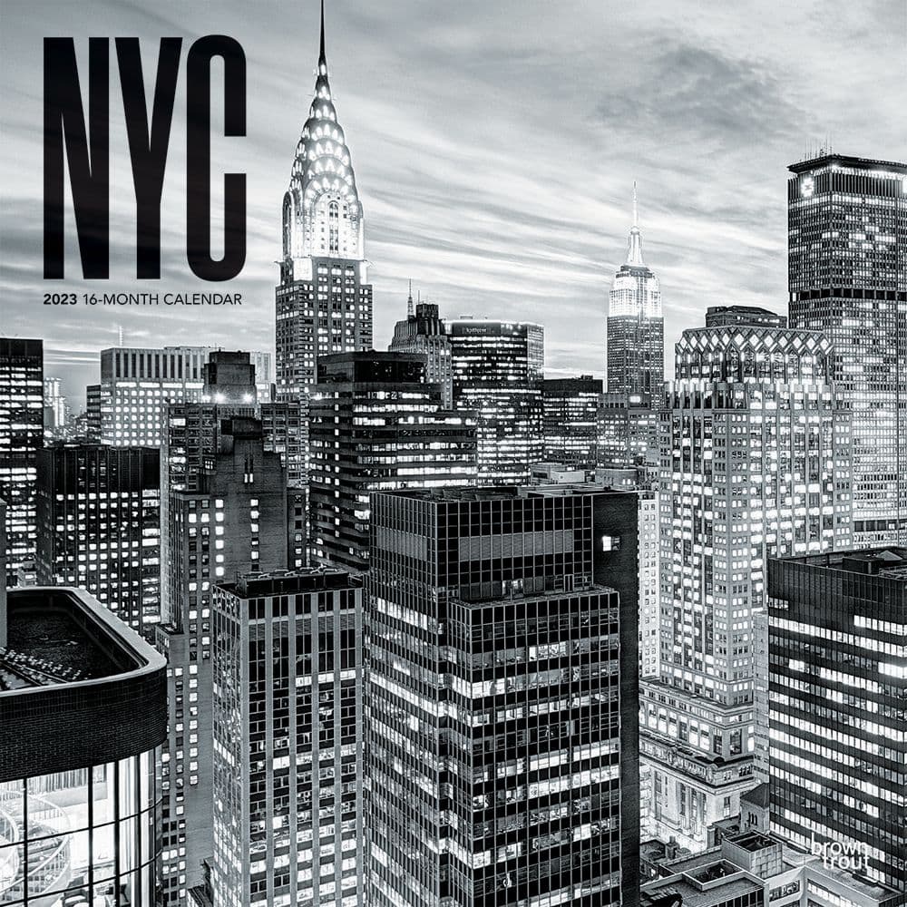 new-york-city-b-w-2023-wall-calendar-calendars-com