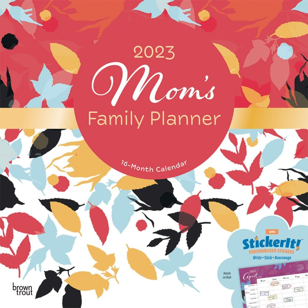 Moms Family Planner 2023 Wall Calendar - Calendars.com
