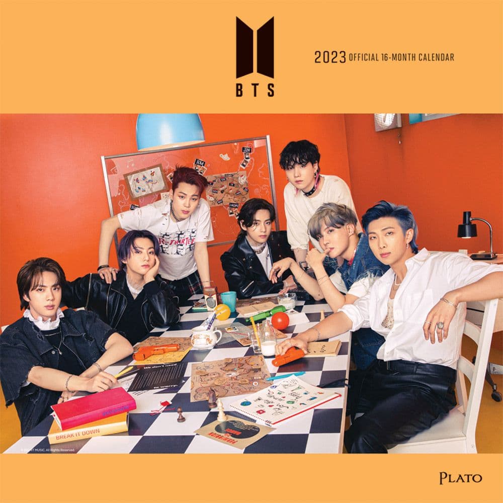 BTS 2023 Wall Calendar