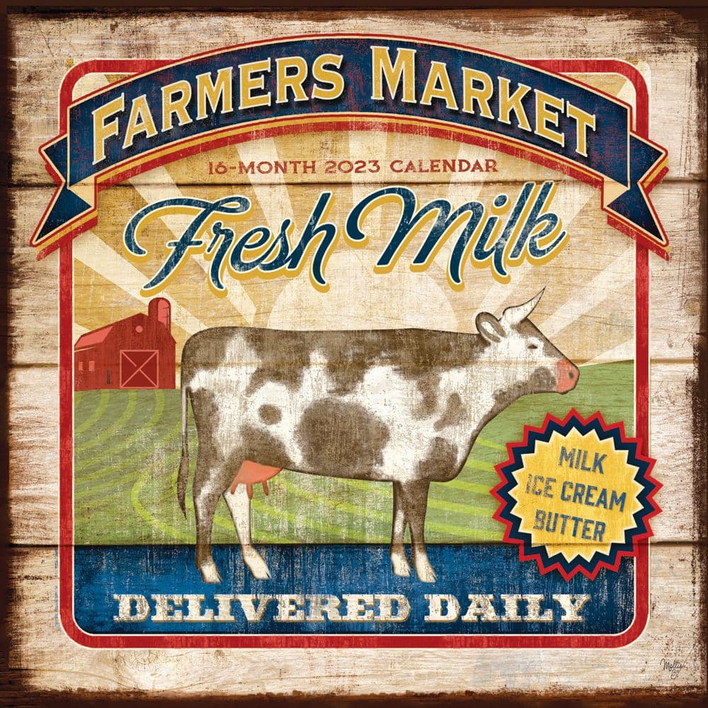 Farmers Market 2023 Wall Calendar - Calendars.com Farmers Market 2023 Wall Calendar - Calendars.com