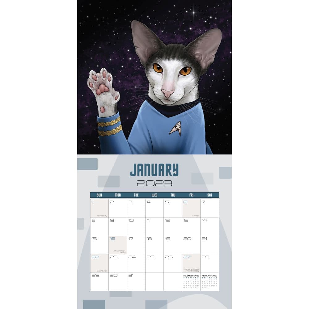star-trek-cats-2023-wall-calendar-calendars-com