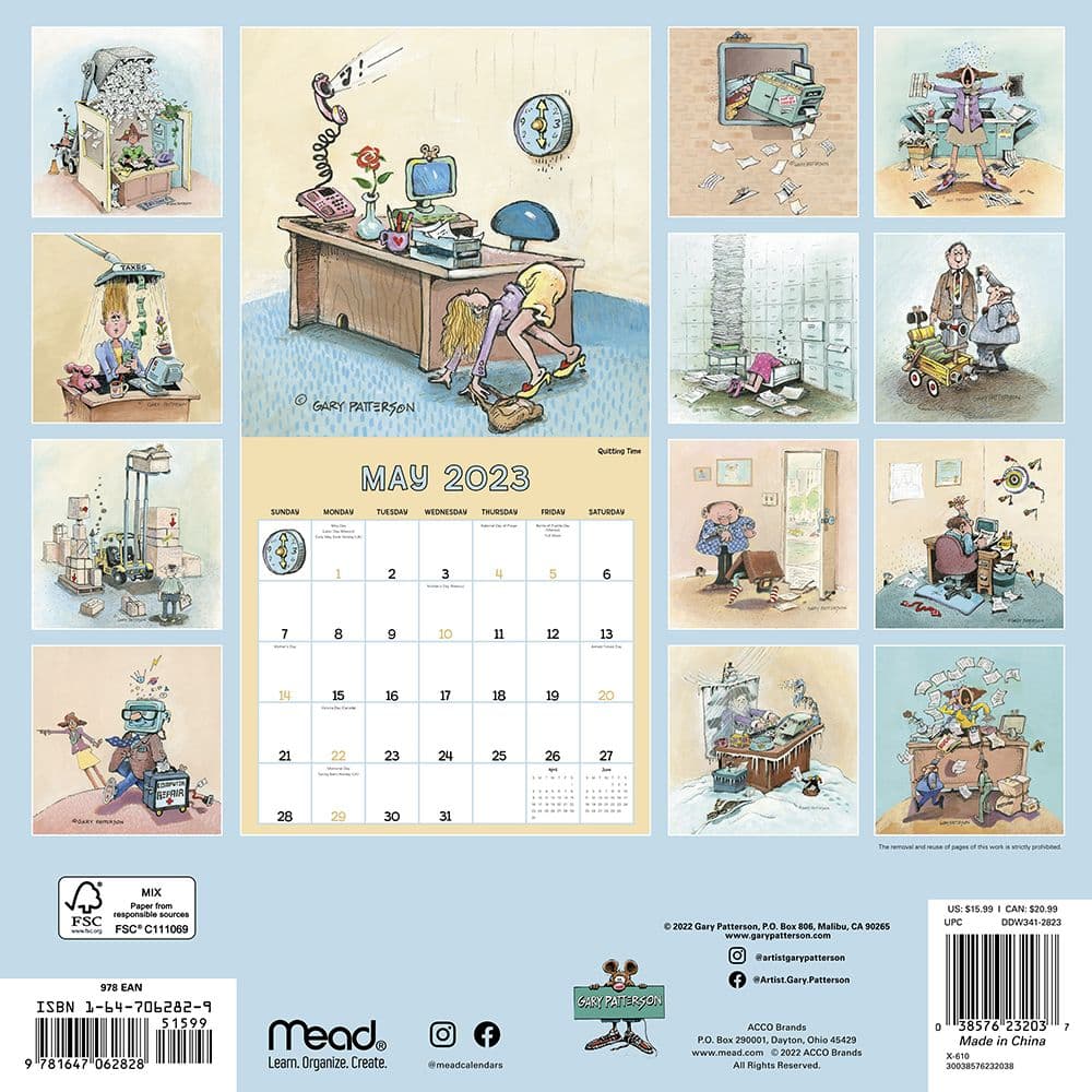 Gary Patterson Funny Business Calendar - Calendars.com Gary Patterson Funny Business Calendar - Calendars.com