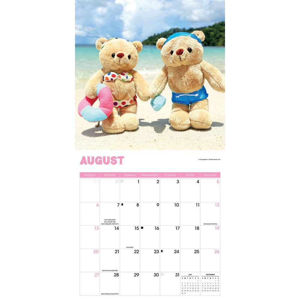 Teddy Bear Calendar 2023