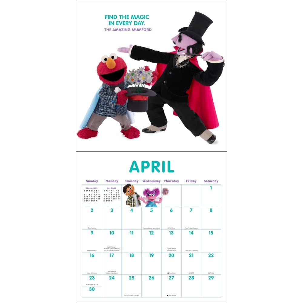 Sesame Street Sayings Calendar - Calendars.com