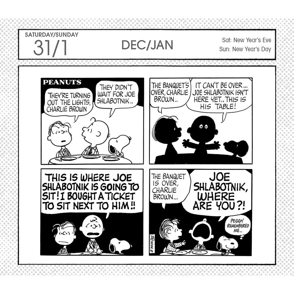 Peanuts Daily 2023 Desk Calendar