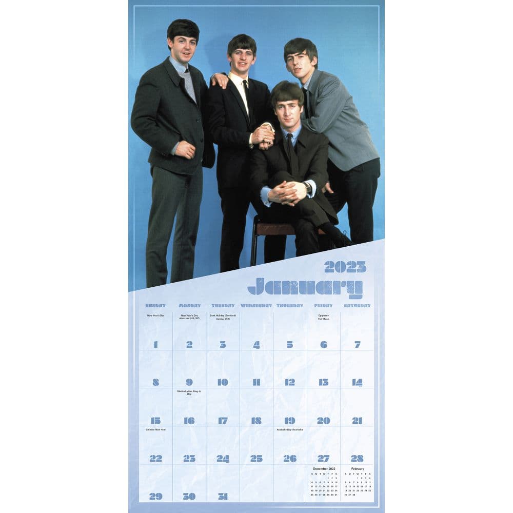 The Beatles 2023 Wall Calendar Calendars