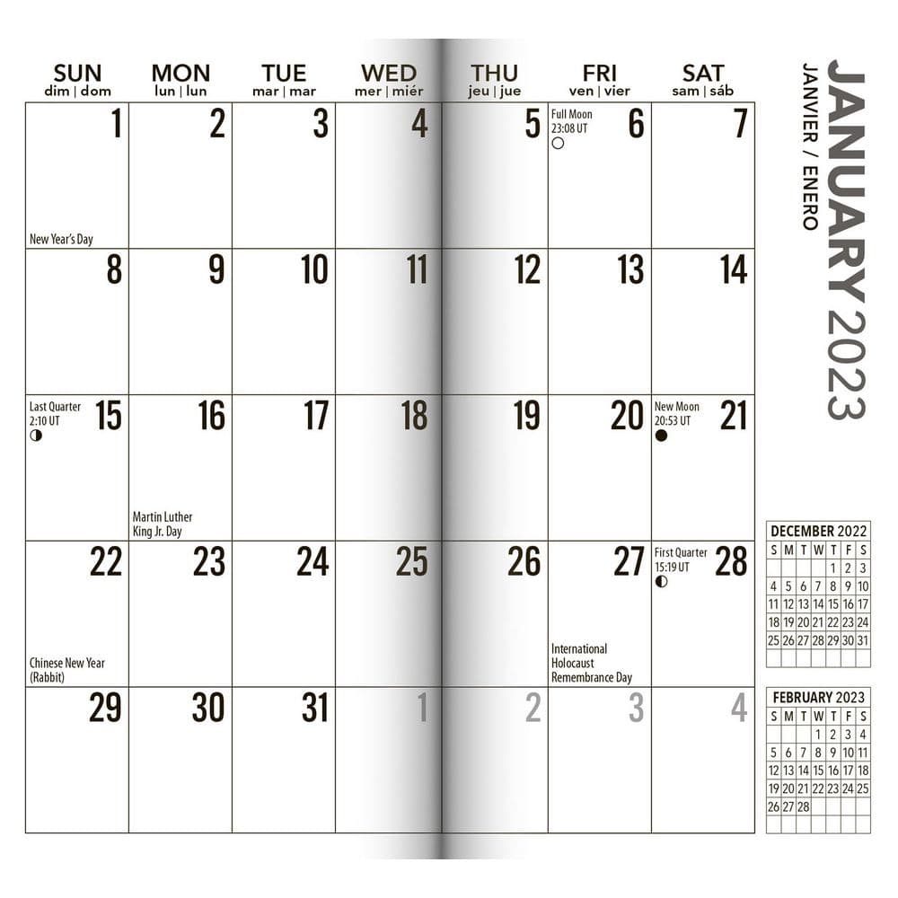 Large Print 2023 Pocket Planner - Calendars.com