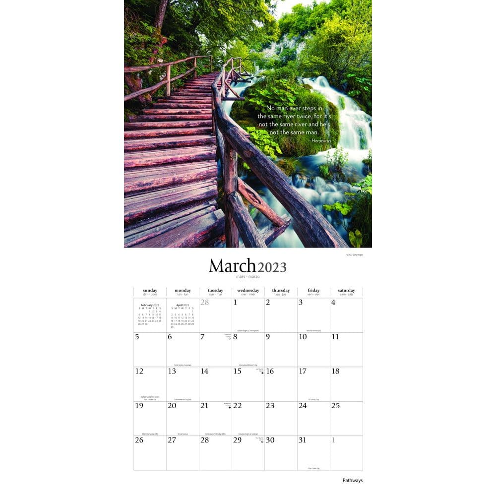 Pathway 2023 Wall Calendar