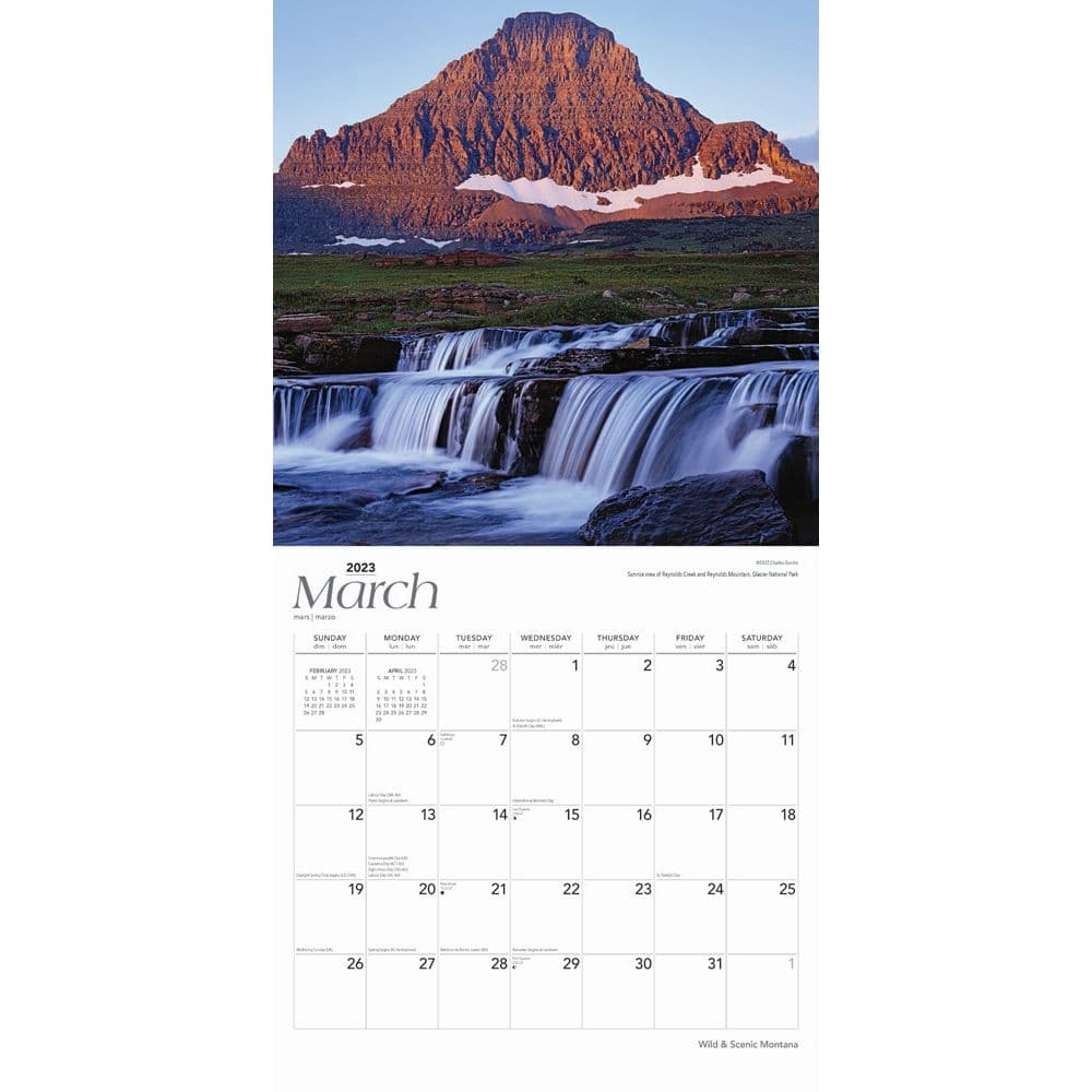 Montana Wild And Scenic 2023 Wall Calendar - Calendars.com
