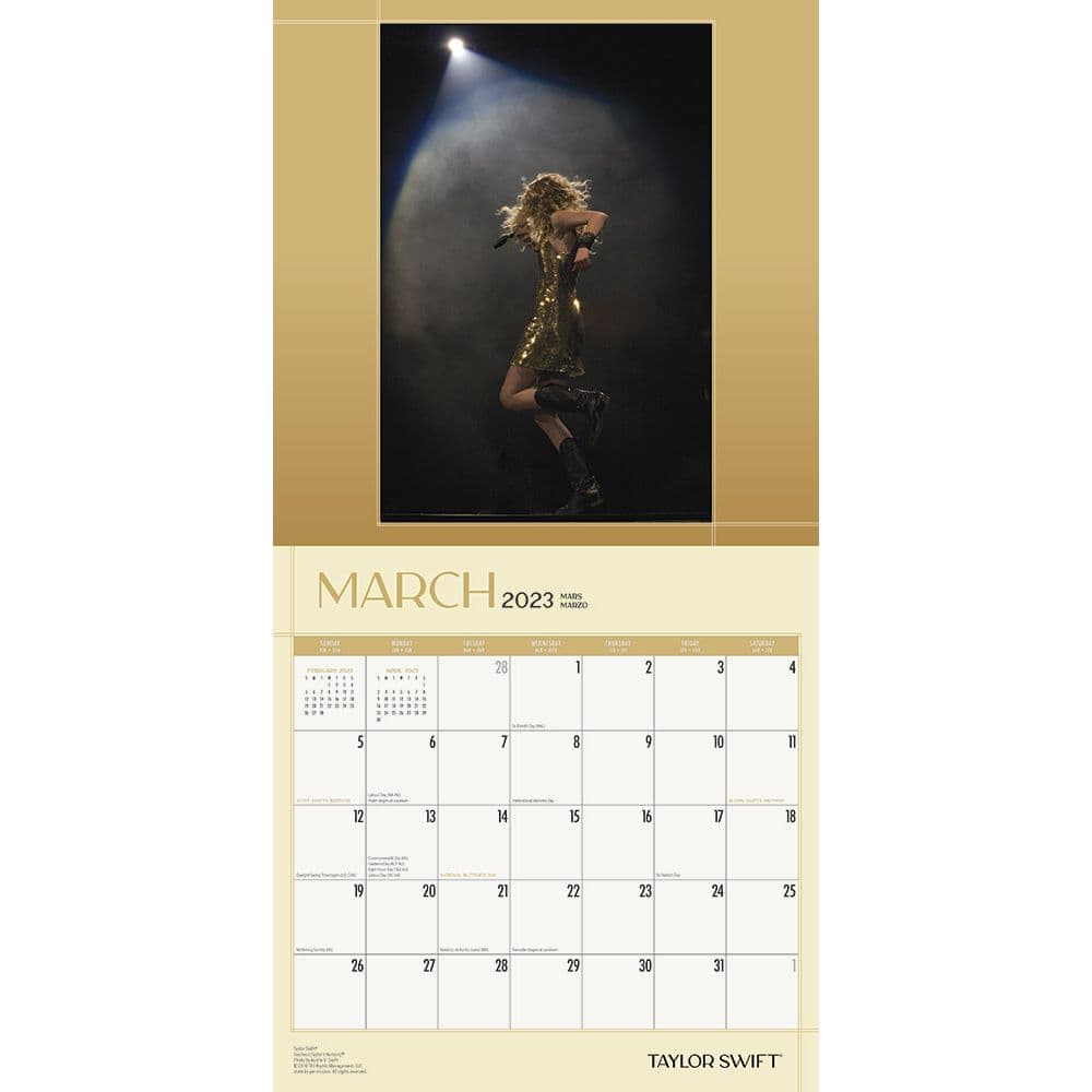 Taylor Swift Plato 2023 Wall Calendar - Calendars.com