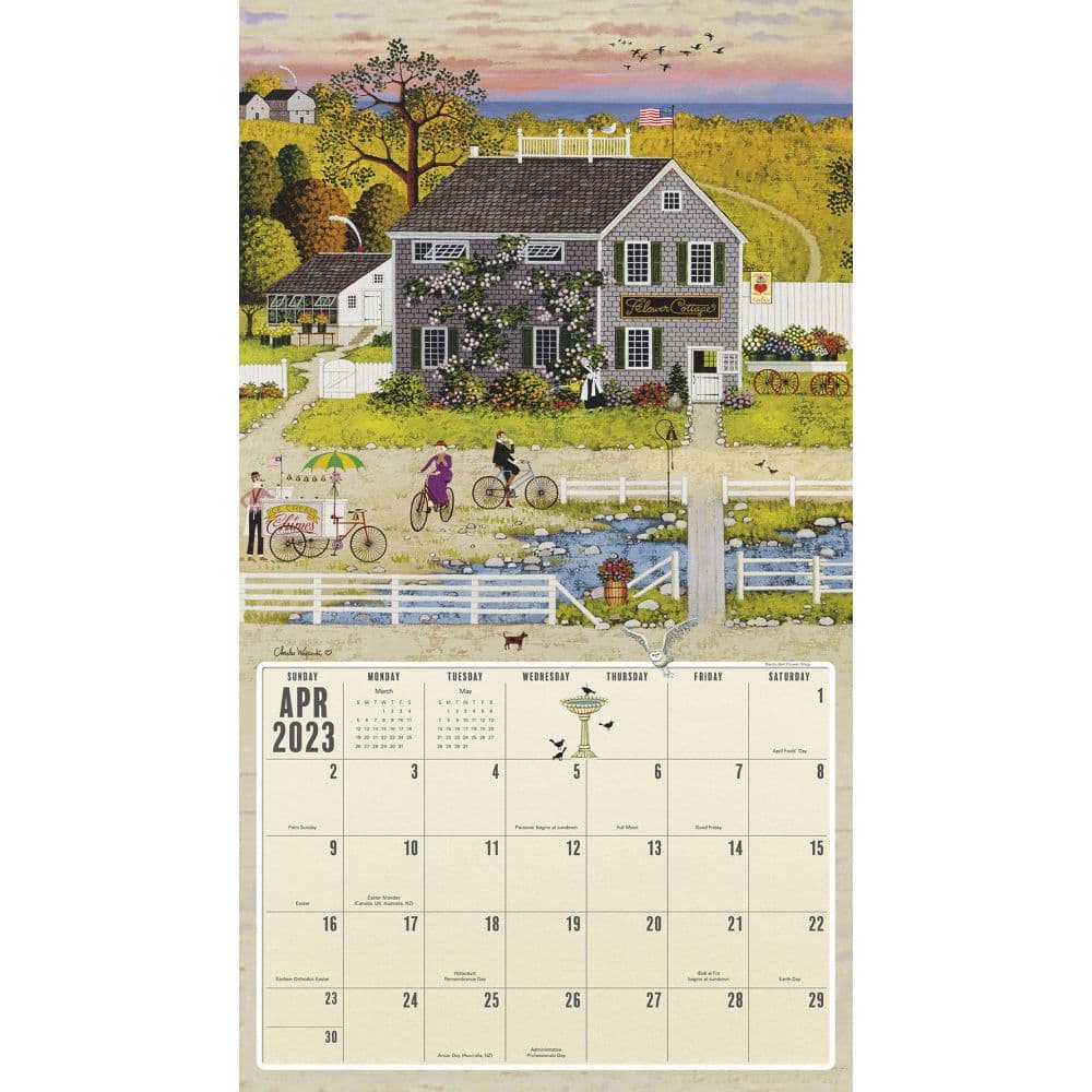 Wysocki Americana 2023 Wall Calendar - Calendars.com Wysocki Americana 2023 Wall Calendar - Calendars.com