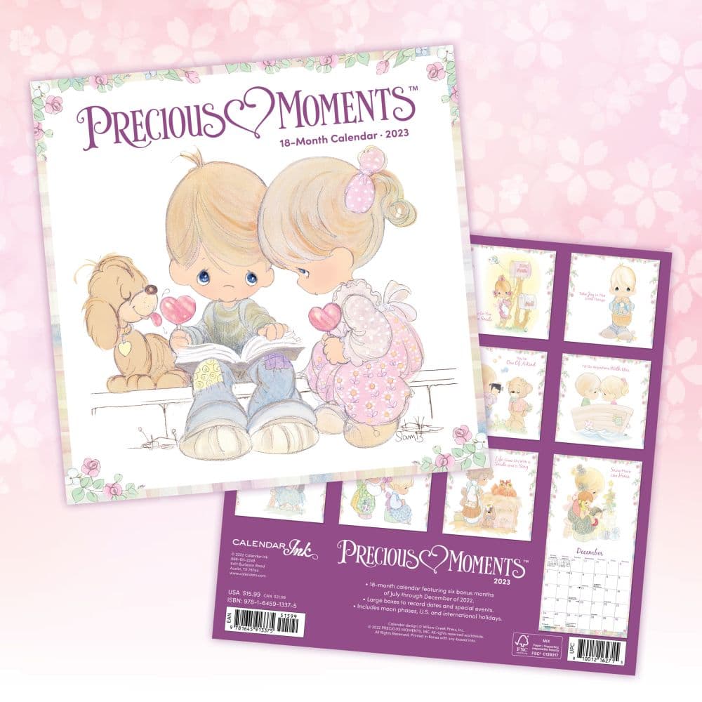 Precious Moments 2023 Wall Calendar