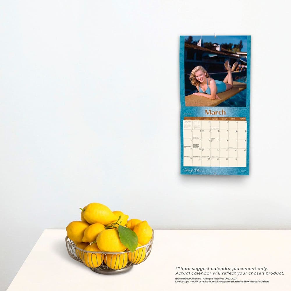 Marilyn Monroe 2023 Mini Calendar - Calendars.com