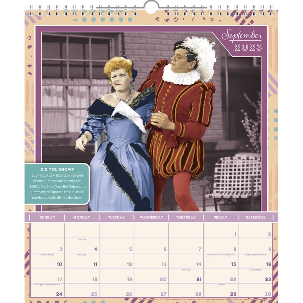 I Love Lucy 2023 Special Edition Calendar - Calendars.com