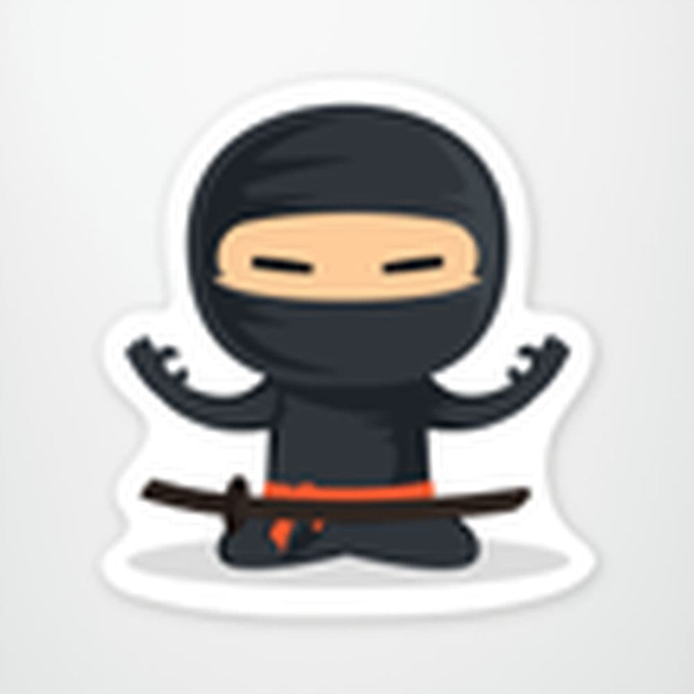 Ninja Sticker