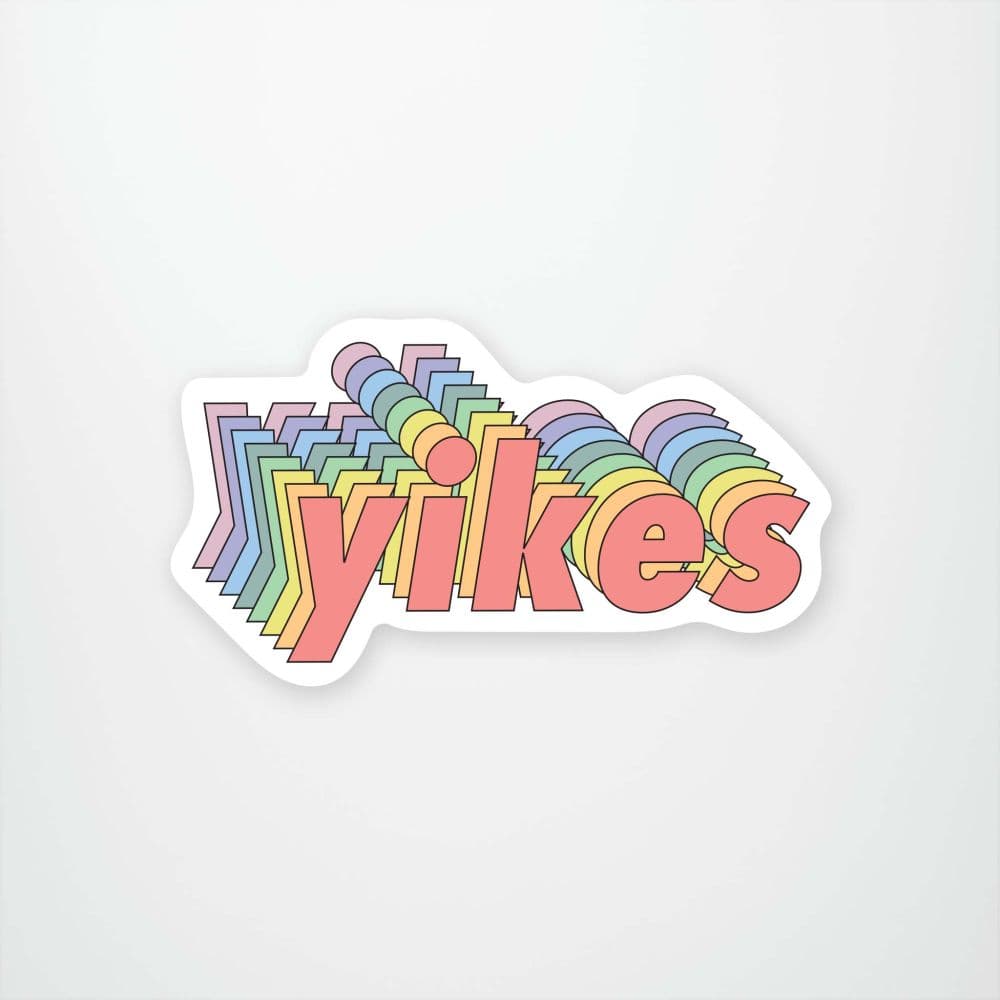 Yikes Sticker Main  Image width="1000" height="1000"