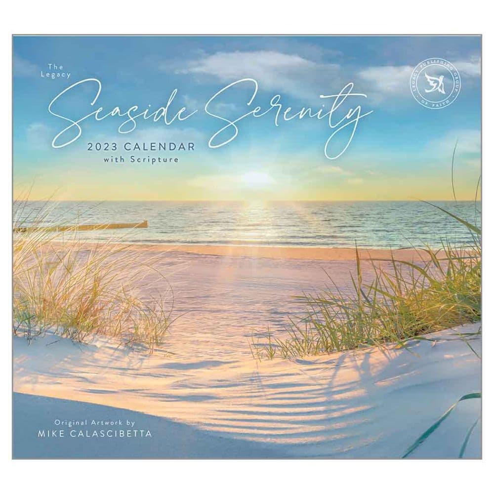 Seaside Serenity 2023 Wall Calendar - Calendars.com