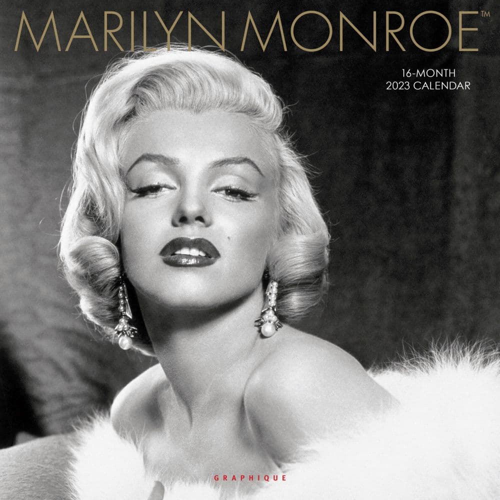 Marilyn Monroe 2023 Wall Calendar - Calendars.com Marilyn Monroe 2023 Wall Calendar - Calendars.com