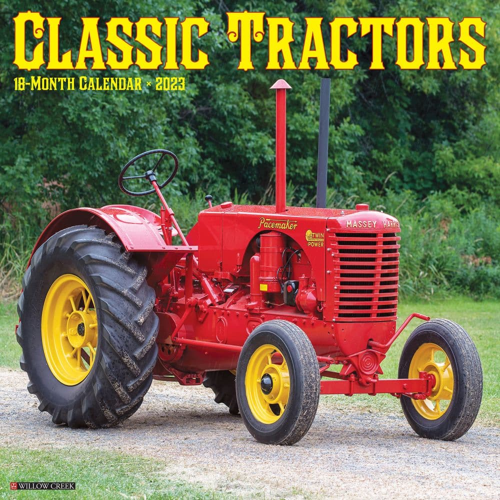 Tractors 2023 Wall - Calendars.com