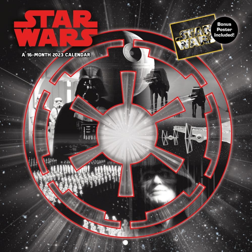 Star Wars 2023 Wall Calendar - Calendars.com