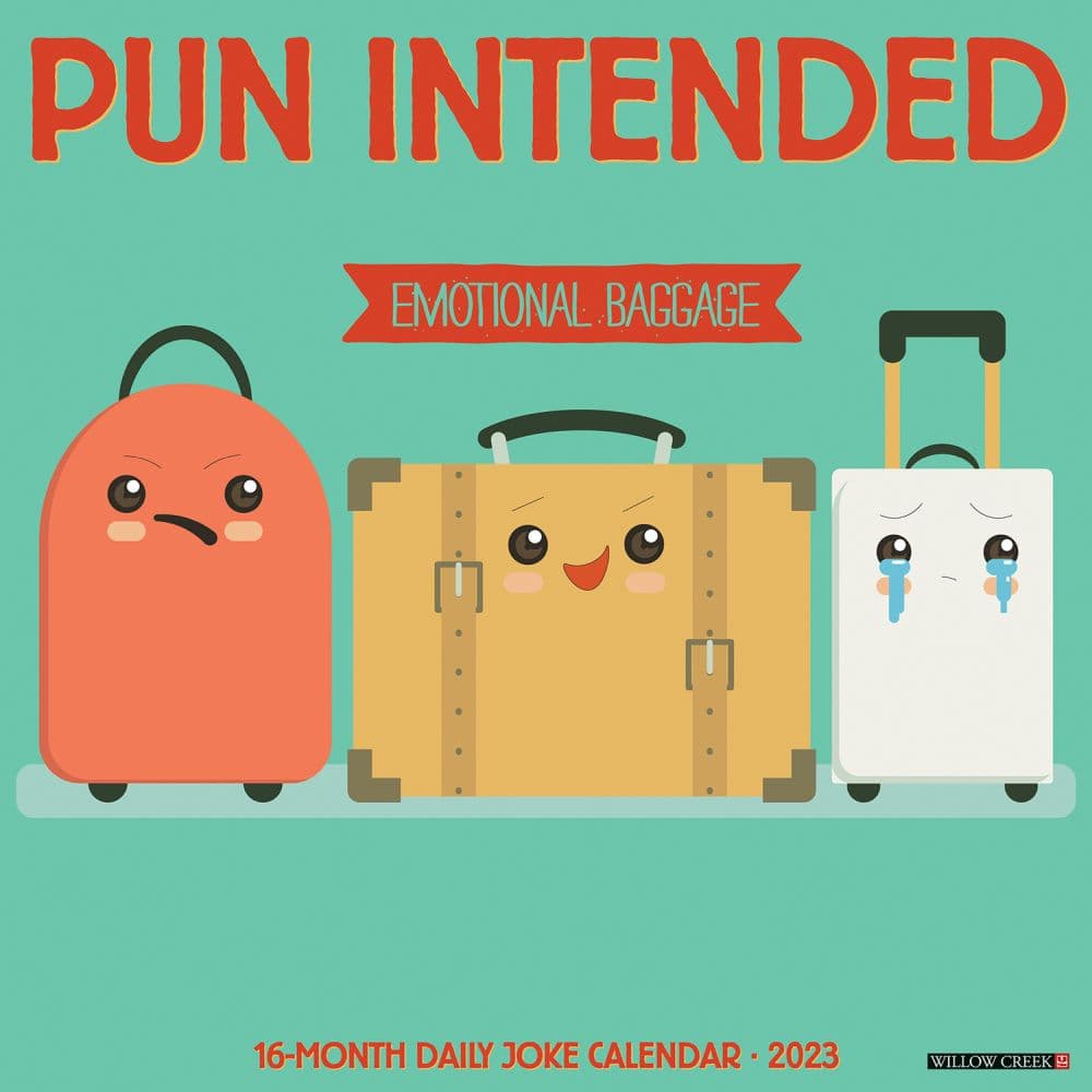 Pun Intended 2023 Wall Calendar - Calendars.com