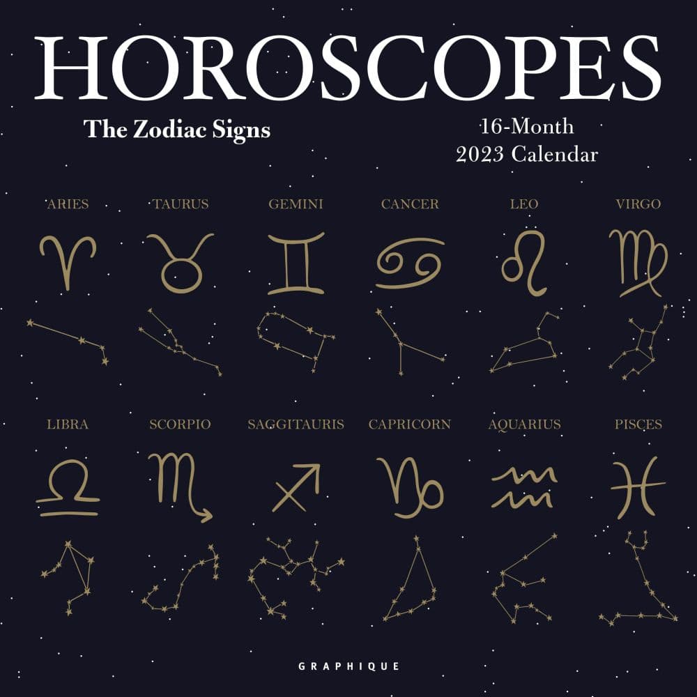 Horoscopes 2023 Wall Calendar - Calendars.com