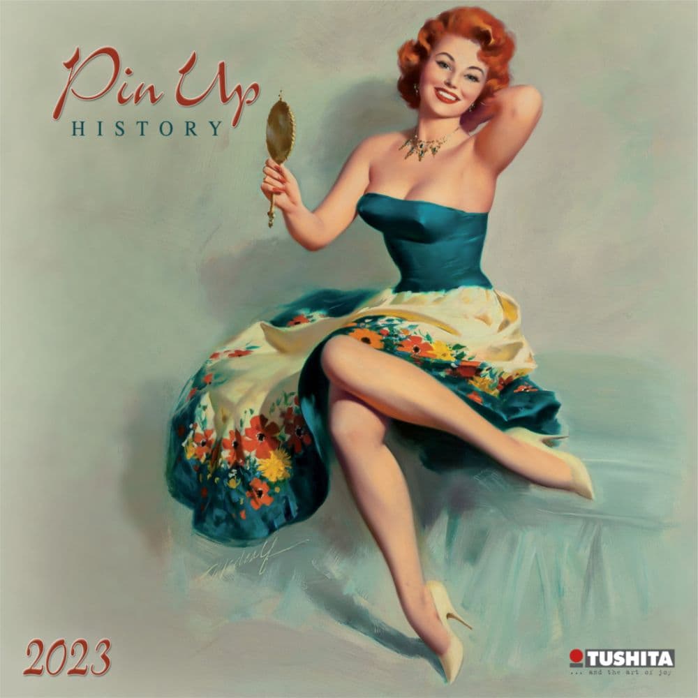 Pin Up History 2023 Wall Calendar - Calendars.com