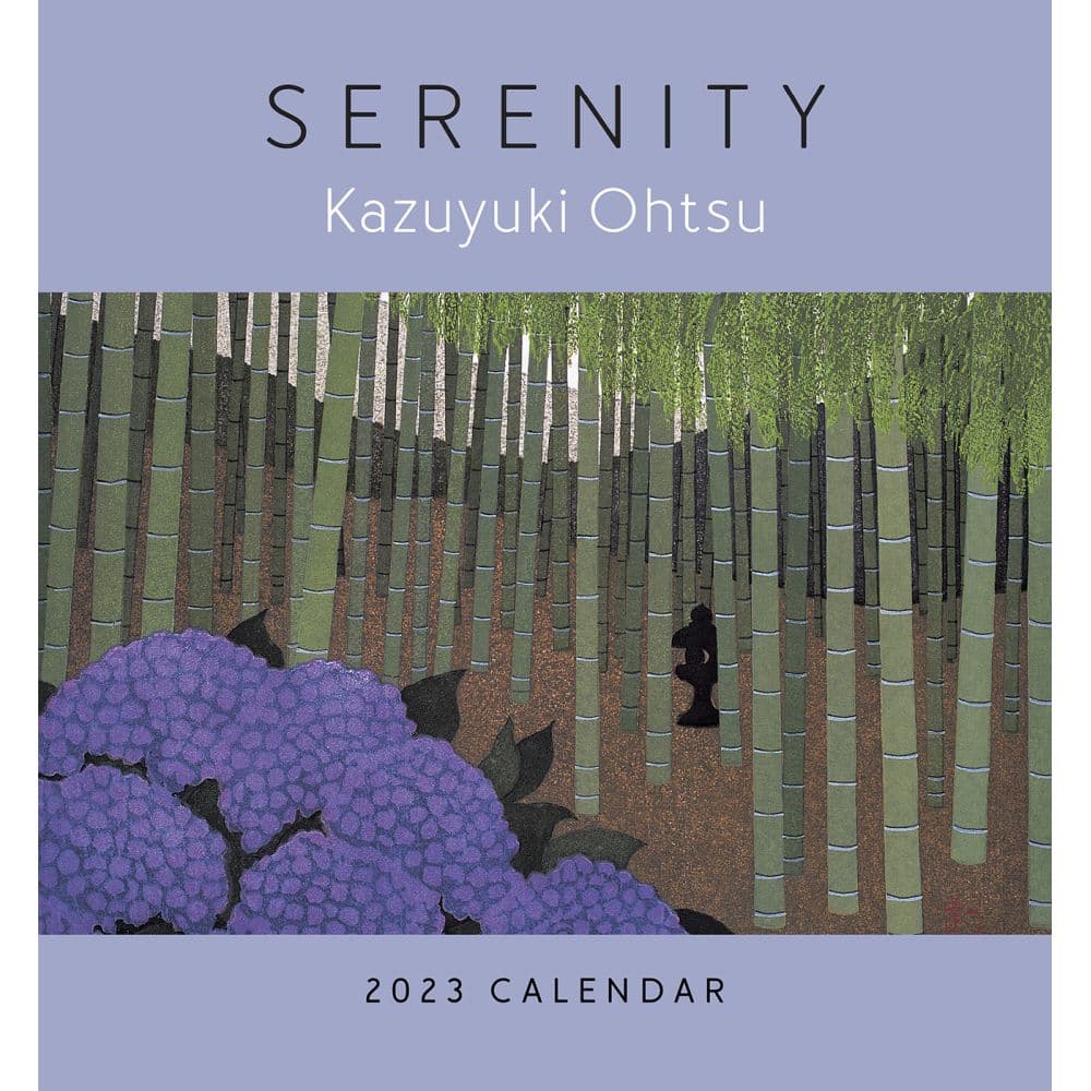 Serenity Kazuyuki Ohtsu Mini Calendar - Calendars.com