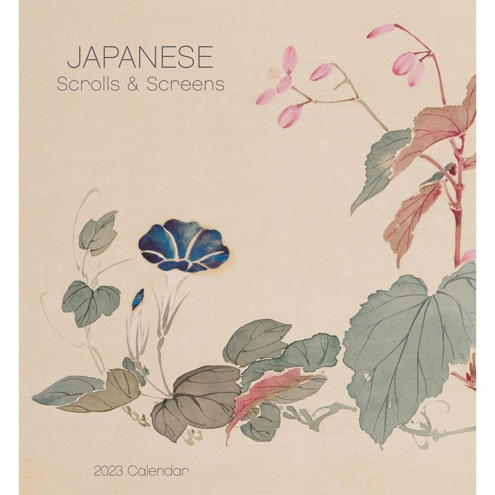 Japanese Scrolls and Screens 2023 Wall Calendar
