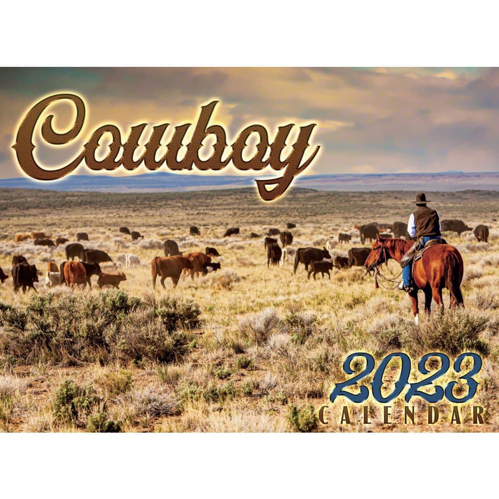 2024 Printable Cowboy Calendar 2024 CALENDAR PRINTABLE