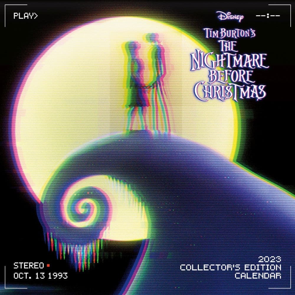 Nightmare Before Christmas Calendar - Calendars.com