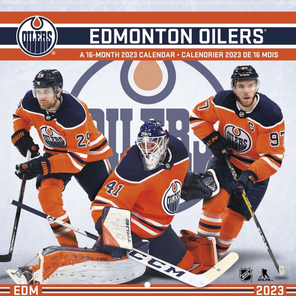 NHL Edmonton Oilers 2023 Wall Calendar - Calendars.com