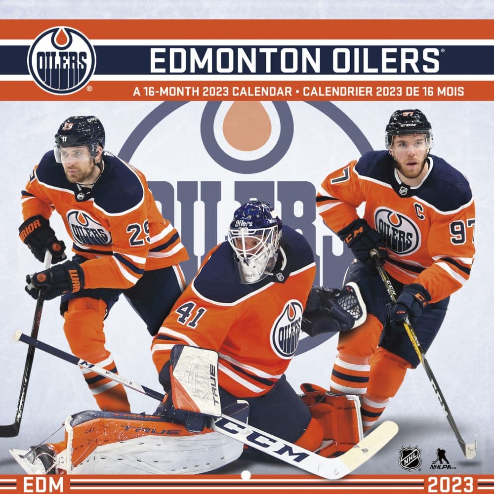 NHL Edmonton Oilers 2023 Wall Calendar - Calendars.com NHL Edmonton Oilers 2023 Wall Calendar - Calendars.com