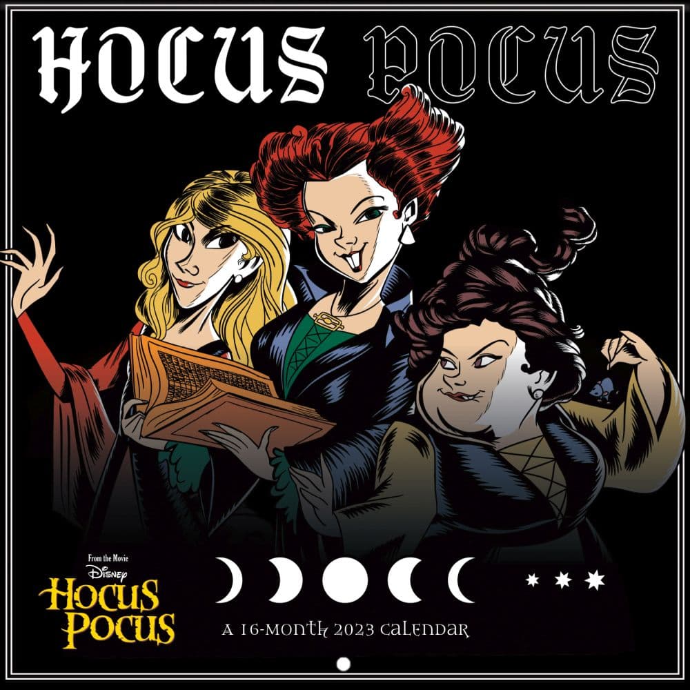 Hocus Pocus 2023 Wall Calendar
