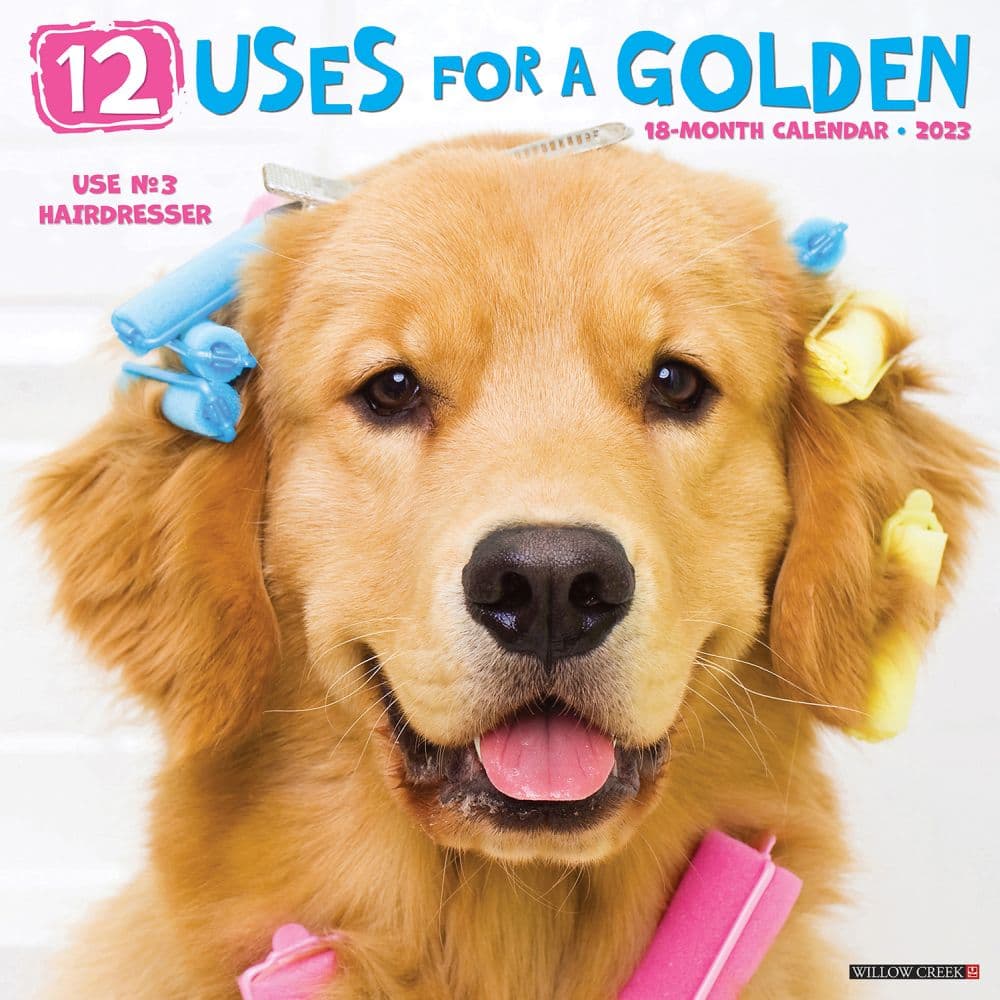 Golden 12 Uses 2023 Wall Calendar - Calendars.com